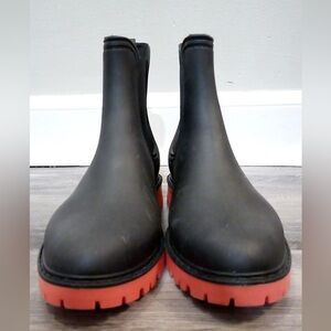 Esmara Black and Red Women’s Chelsea Boots